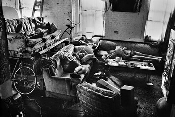 Anarchic photos show life inside of a Brooklyn bike club | Dazed