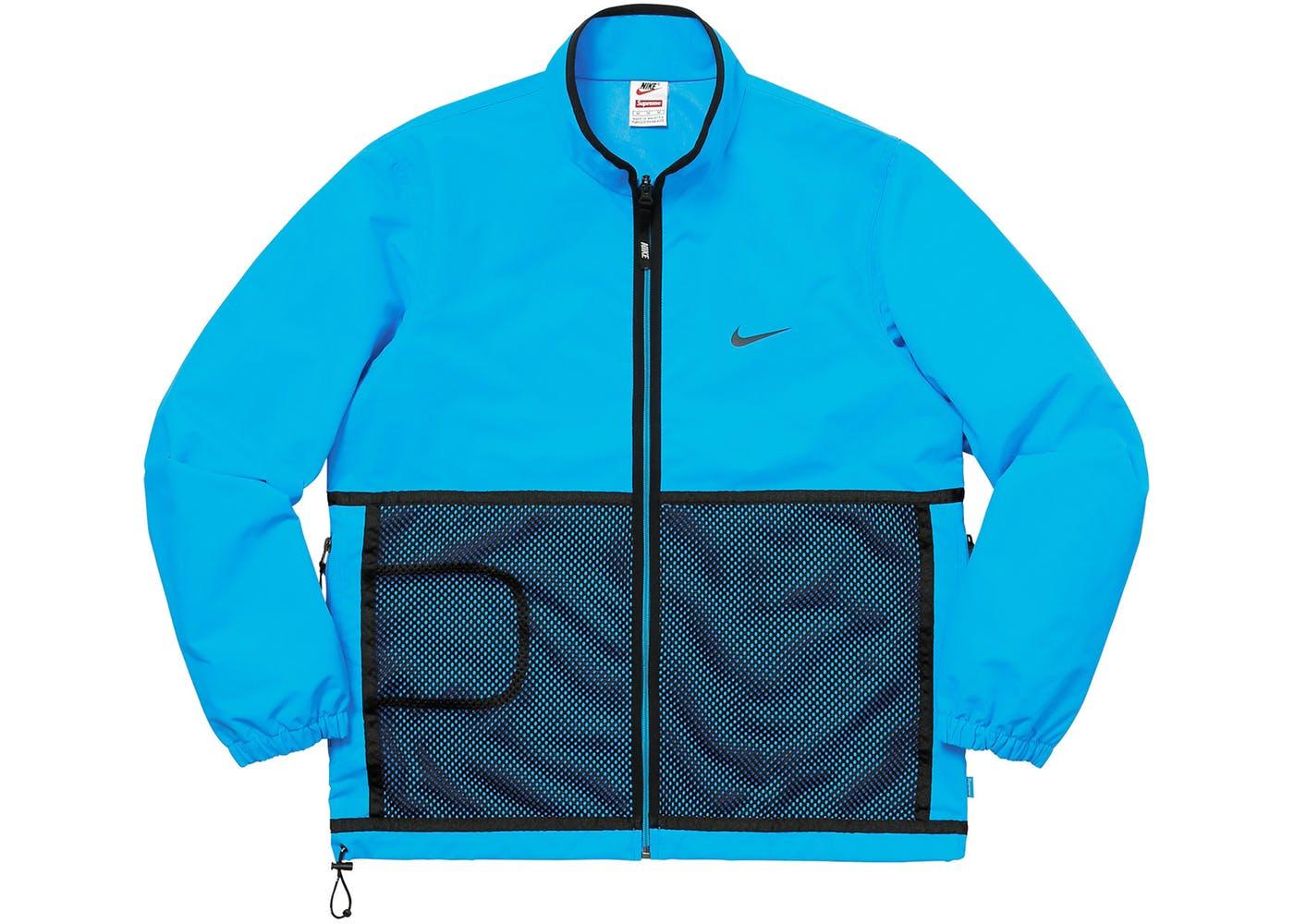 Supreme Nike Trail Running Jacket Blue - StockX News
