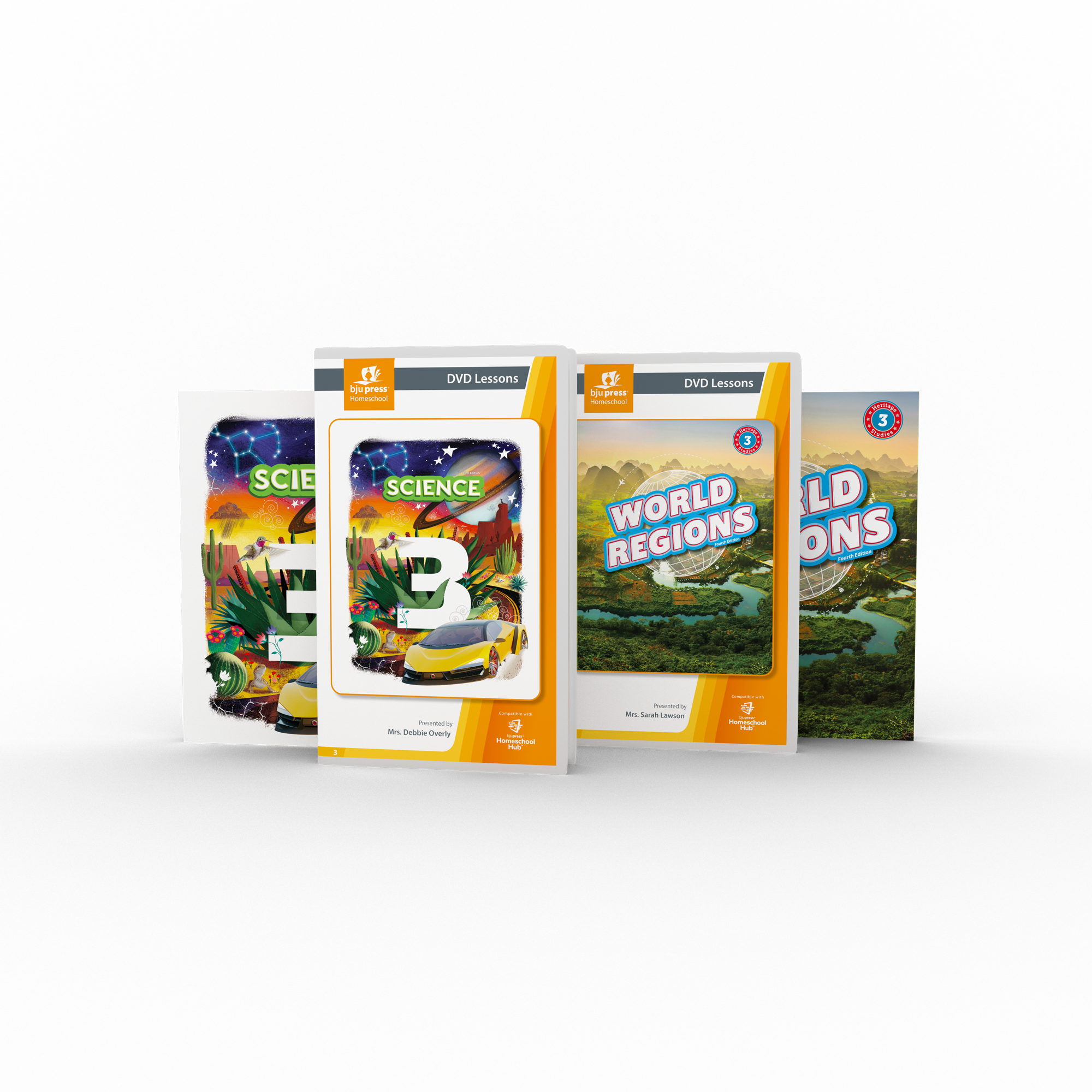 Heritage Studies 3 and Science 3 DVD with Books | BJU Press Homeschool