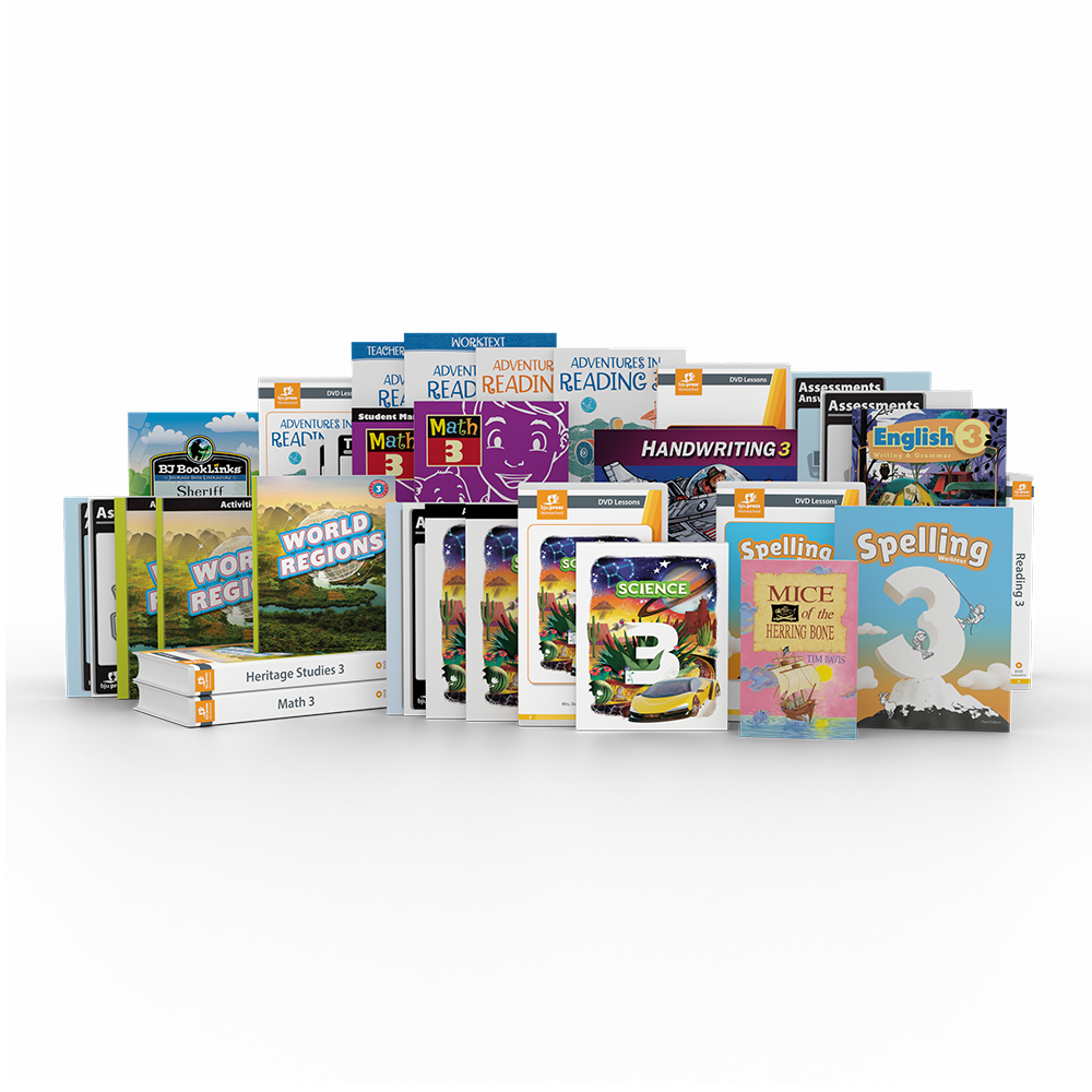 Grade 3 DVD with Books | BJU Press Homeschool