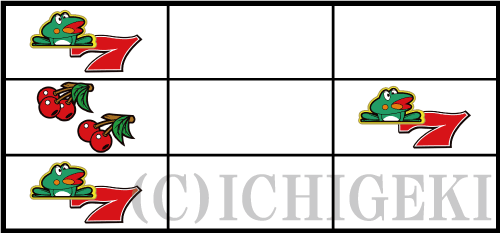 ニューパルサーDX3【スロット新台】打ち方/レア役の停止形の詳細。通常