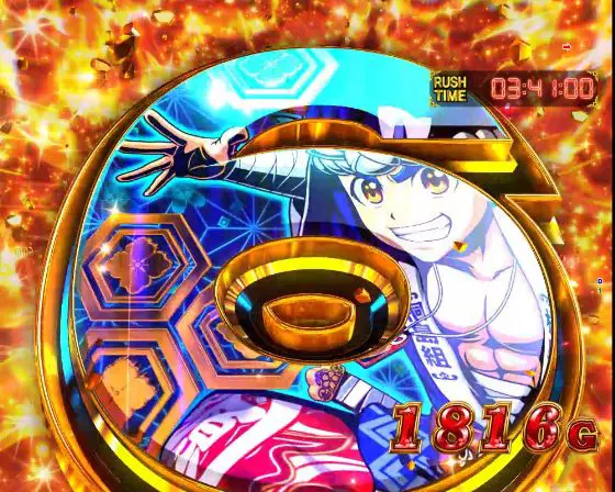 P大工の源さん超韋駄天2極源LighT - 極源RUSH・継続率