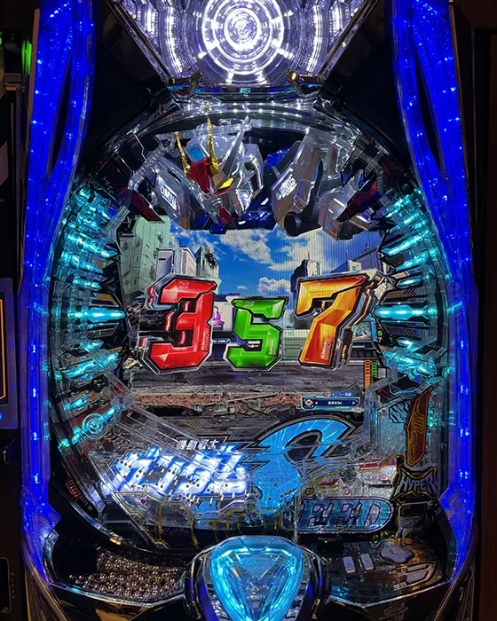 ガンダムSEED パチンコ - フリーダム枠・スマートハンドル・隠れVランプ