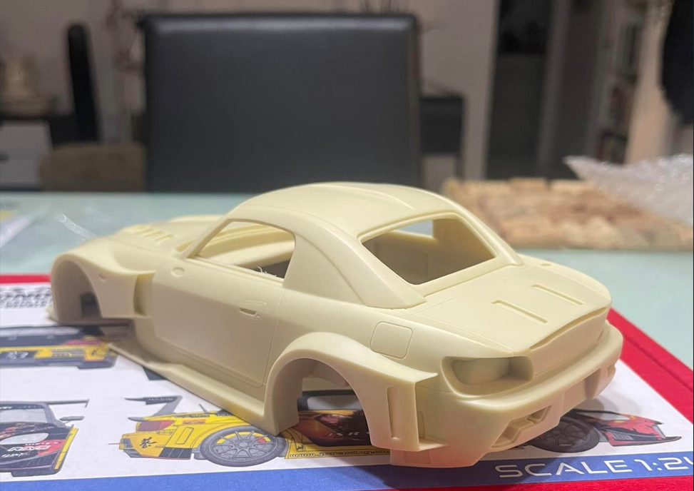 1/24 scale model car kit JS' Racing Honda S2000 魔王 Full Detail