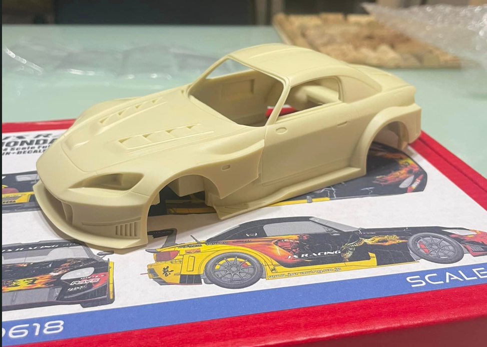 1/24 scale model car kit JS' Racing Honda S2000 魔王 Full Detail