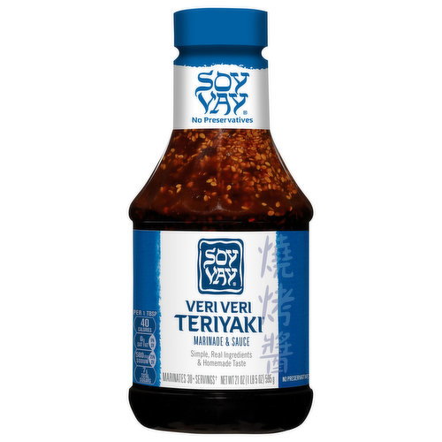 Soy Vay Marinade & Sauce, Veri Veri Teriyaki - Smart & Final