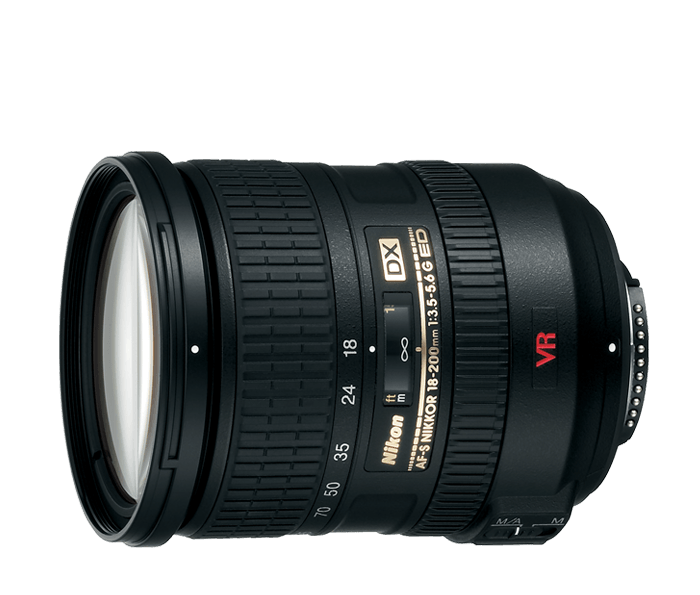 Nikon AF-S DX VR Zoom-NIKKOR 18-200mm f/3.5-5.6G IF-ED | Lentes