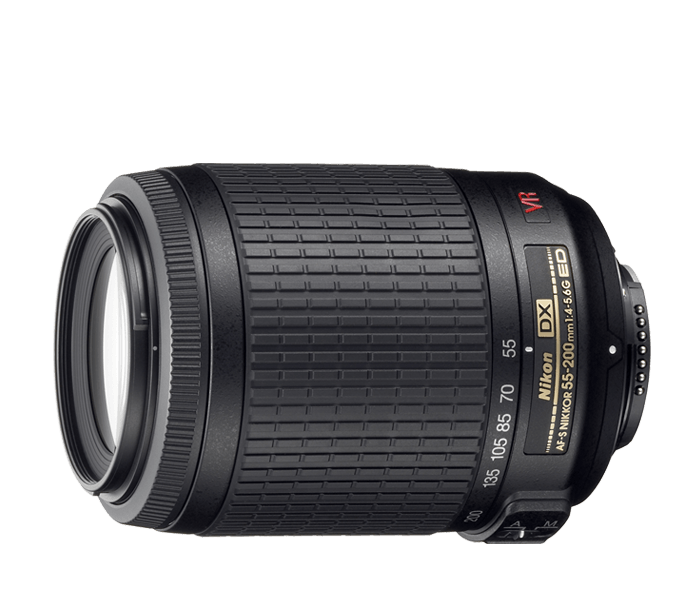 Nikon AF-S DX VR Zoom-Nikkor 55-200mm f/4-5.6G IF-ED | DSLR Lenses