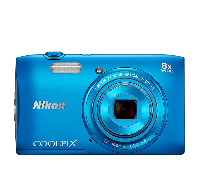 Nikon COOLPIX S3600 Black | Point & Shoot Cameras | Nikon