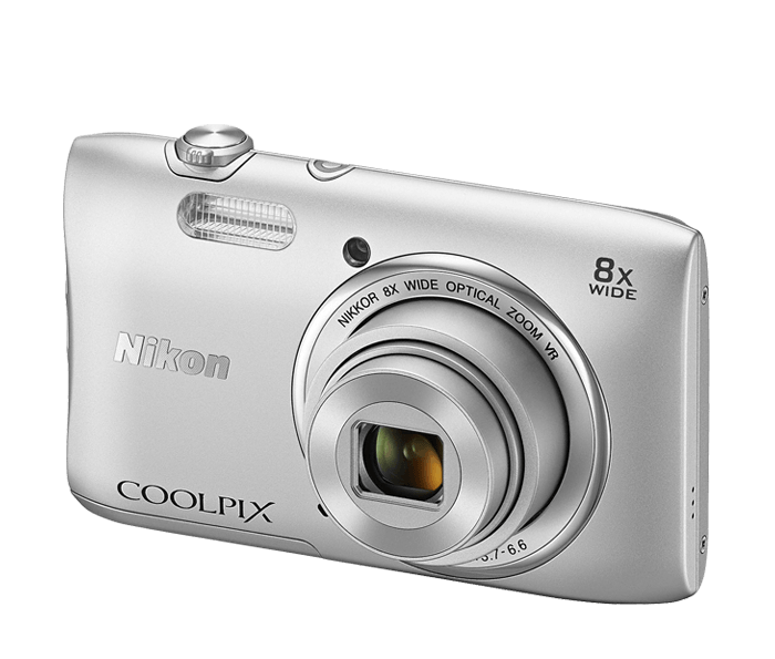 Nikon COOLPIX S3600 Silver | Point & Shoot Cameras | Nikon USA