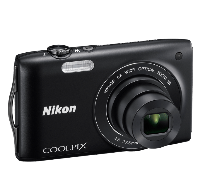 Nikon COOLPIX S3300 Black | Point & Shoot Cameras | Nikon