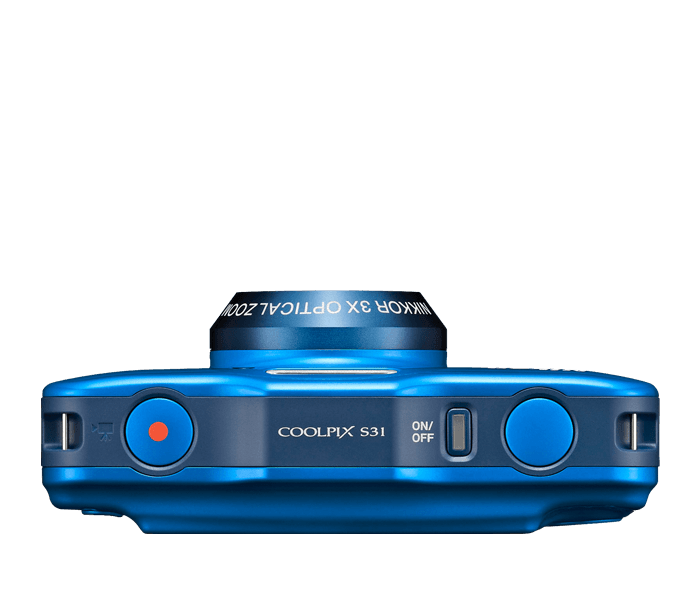 Nikon COOLPIX S31 White | Point & Shoot Cameras | Nikon USA