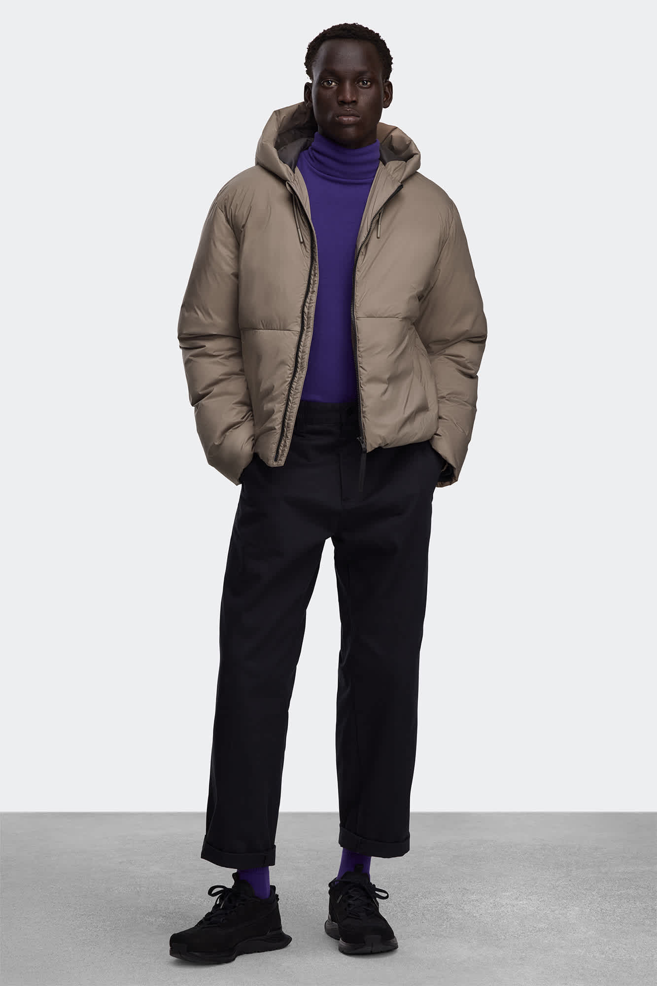 Lodge Hooded Jacket Black Label | Canada Goose