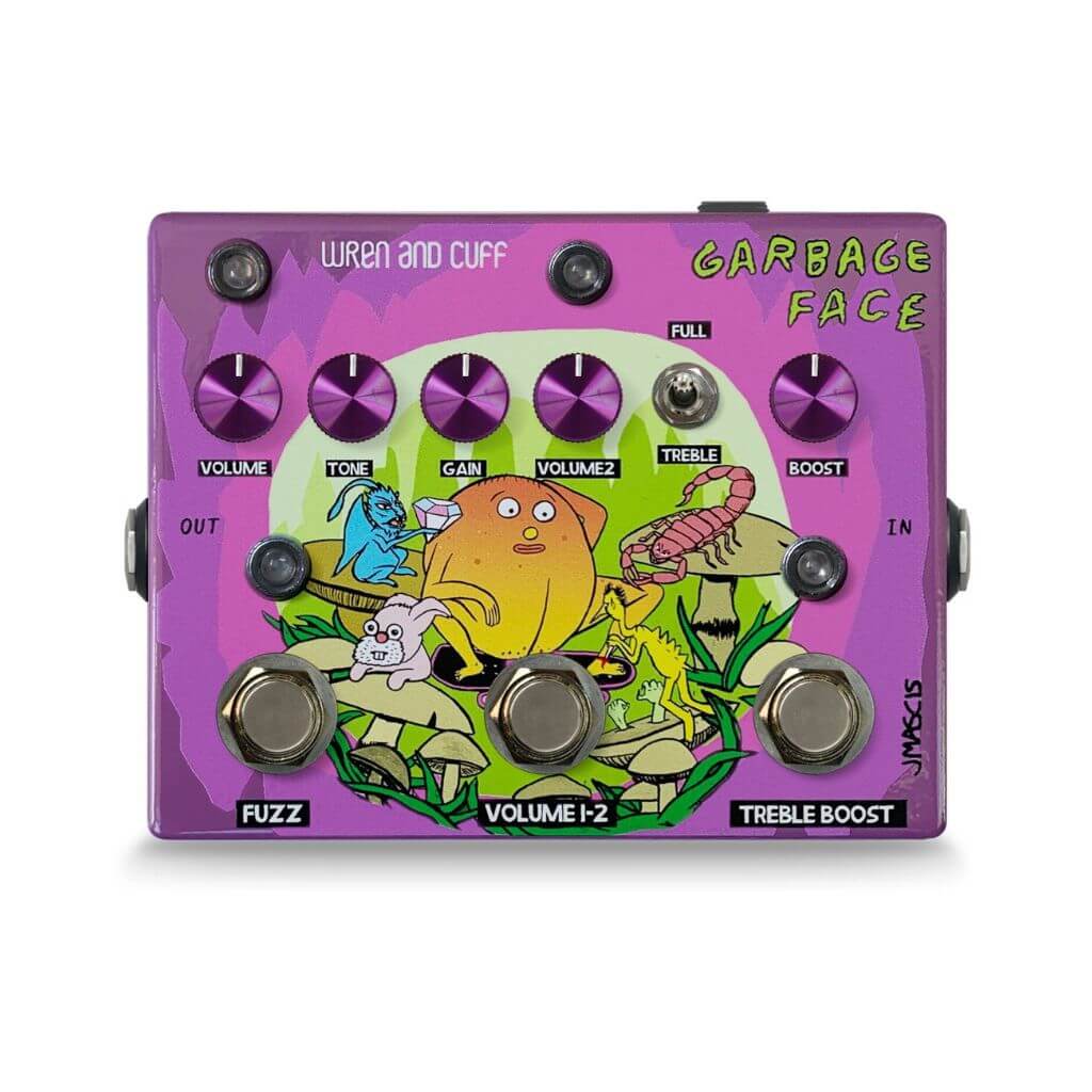 Channel your inner J Mascis with the Wren and Cuff Garbage Face