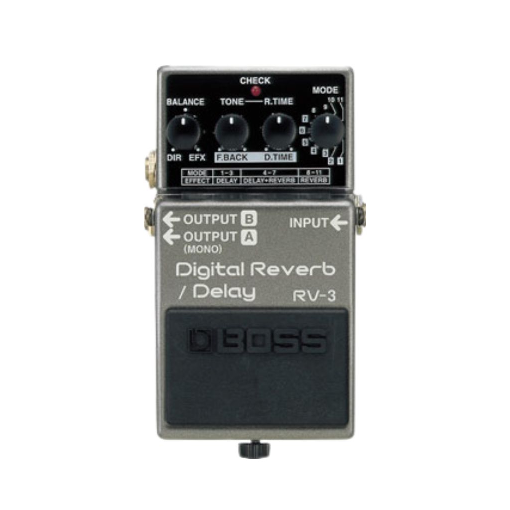 Boss RV-3 Digital Reverb/Delay Pedal