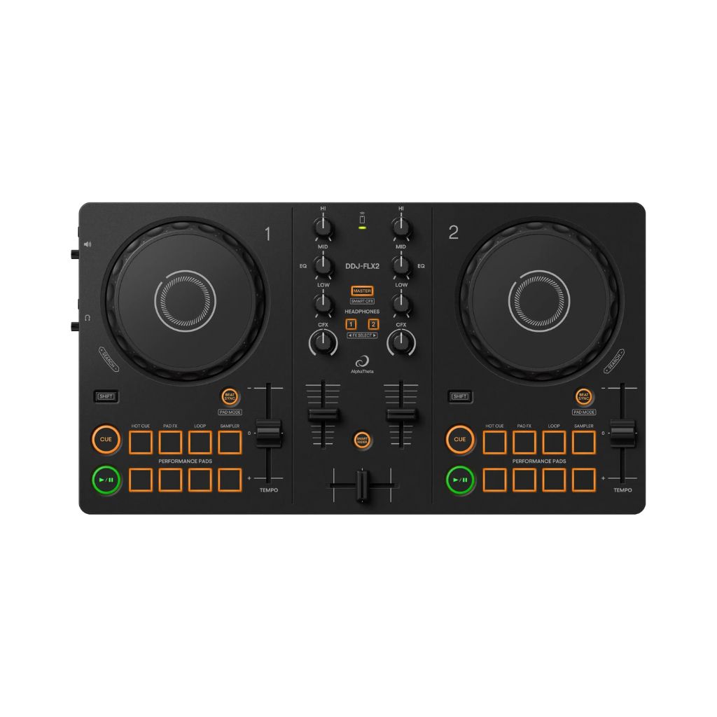 AlphaTheta's new DDJ-FLX2 DJ controller is aimed squarely at beginners