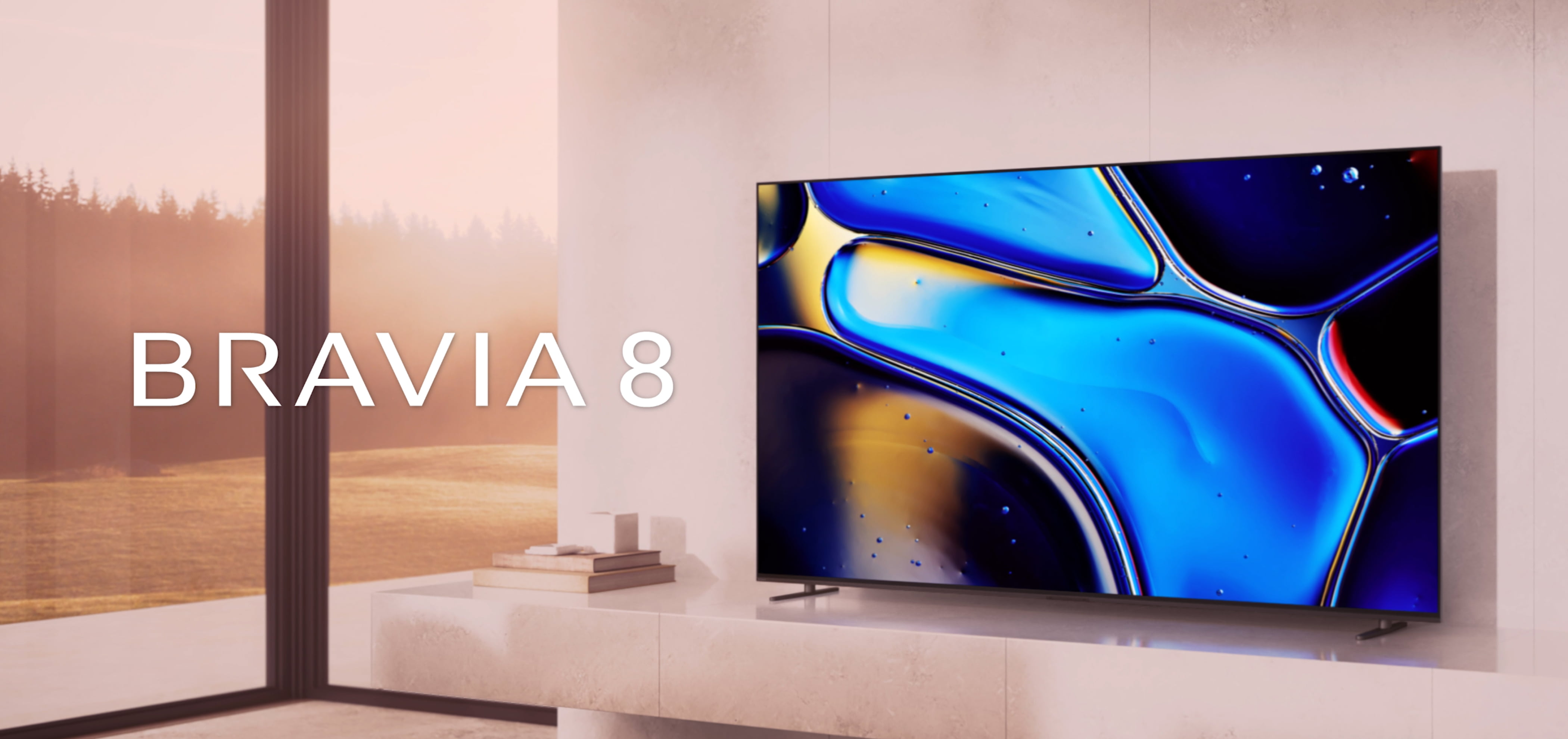 Sony BRAVIA 8 55” Class OLED 4K HDR Google TV (2024) | K-55XR80