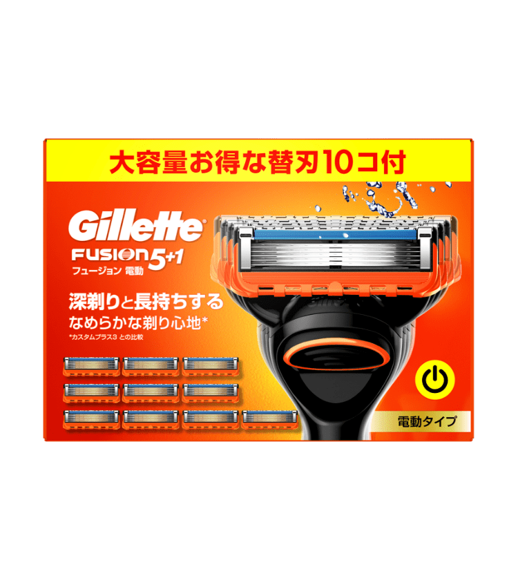フュージョン 替刃 | ジレット ジャパン