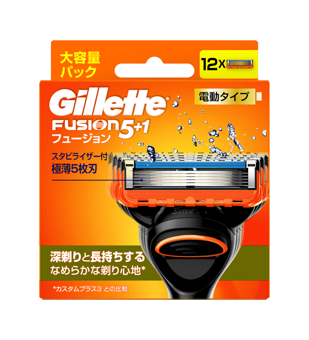 フュージョン 替刃 | ジレット ジャパン