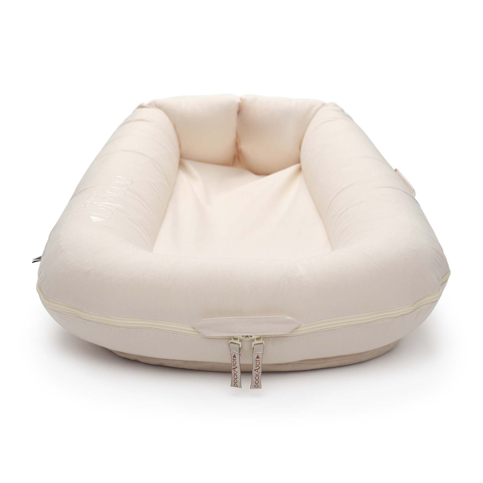 DockATot Deluxe+ Dock - Sand Chambray | The Nursery Store