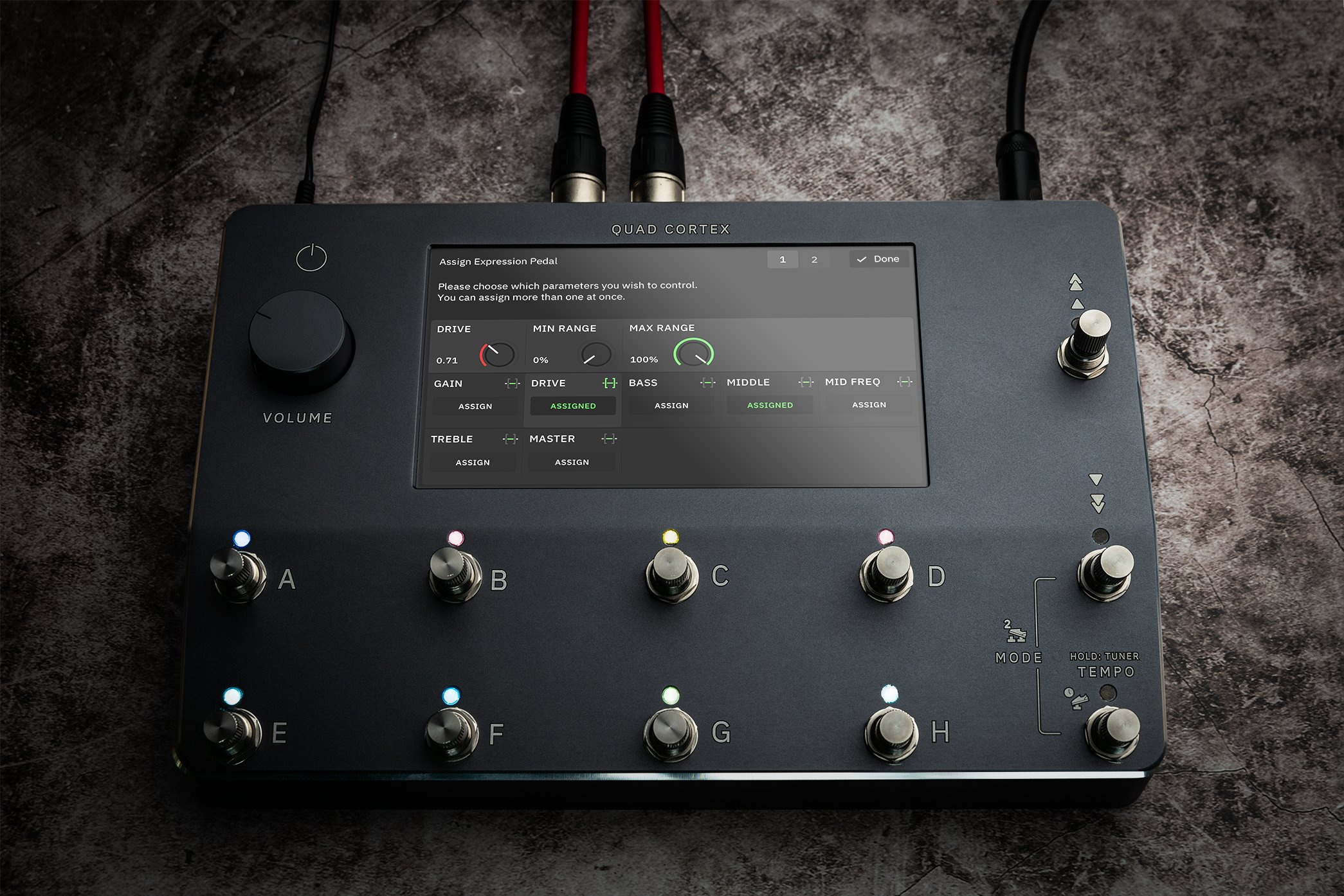 Quad Cortex Expression Pedal Compatibility - Neural DSP