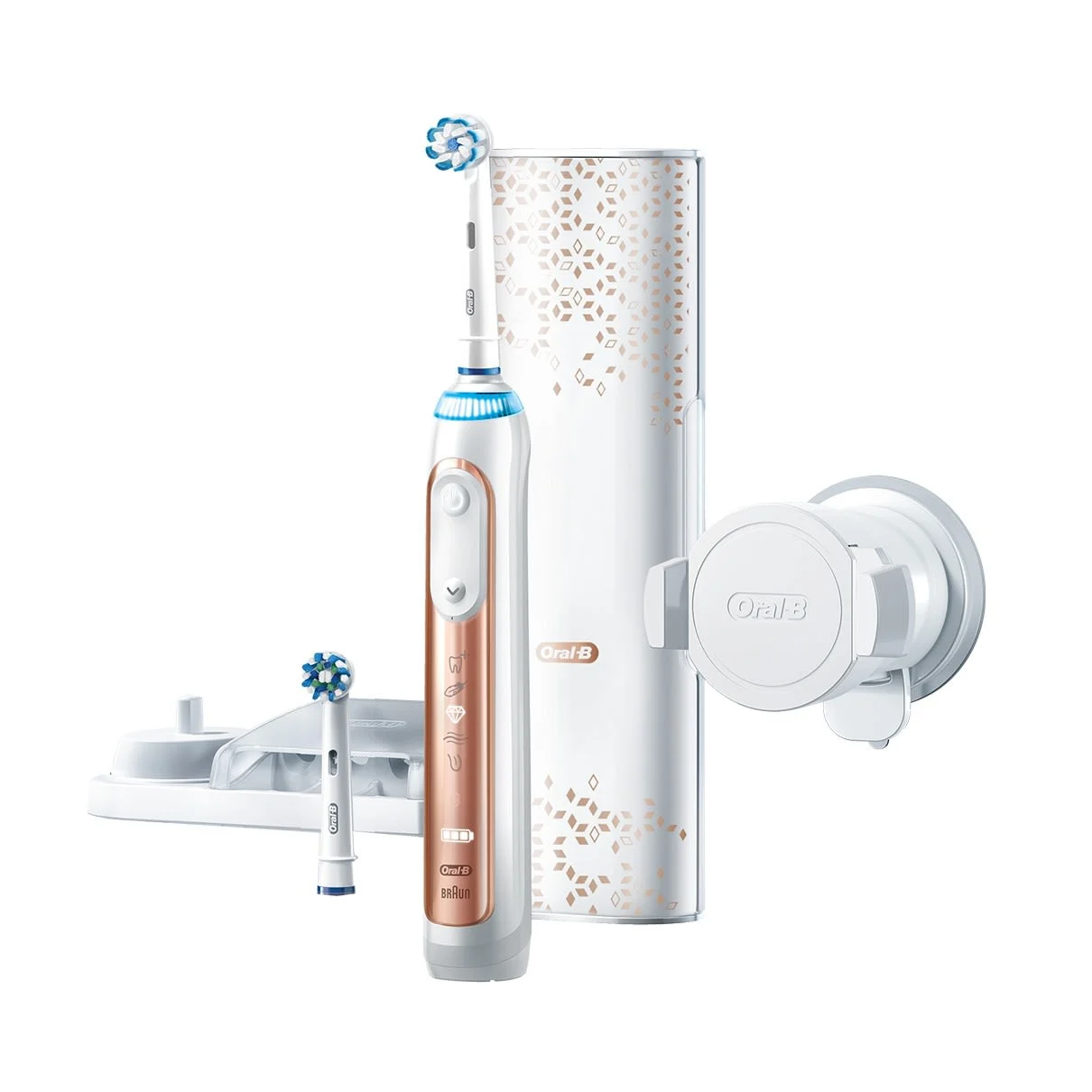 ブラウンオーラルB ジーニアス9000 ローズゴールド｜電動歯ブラシ
