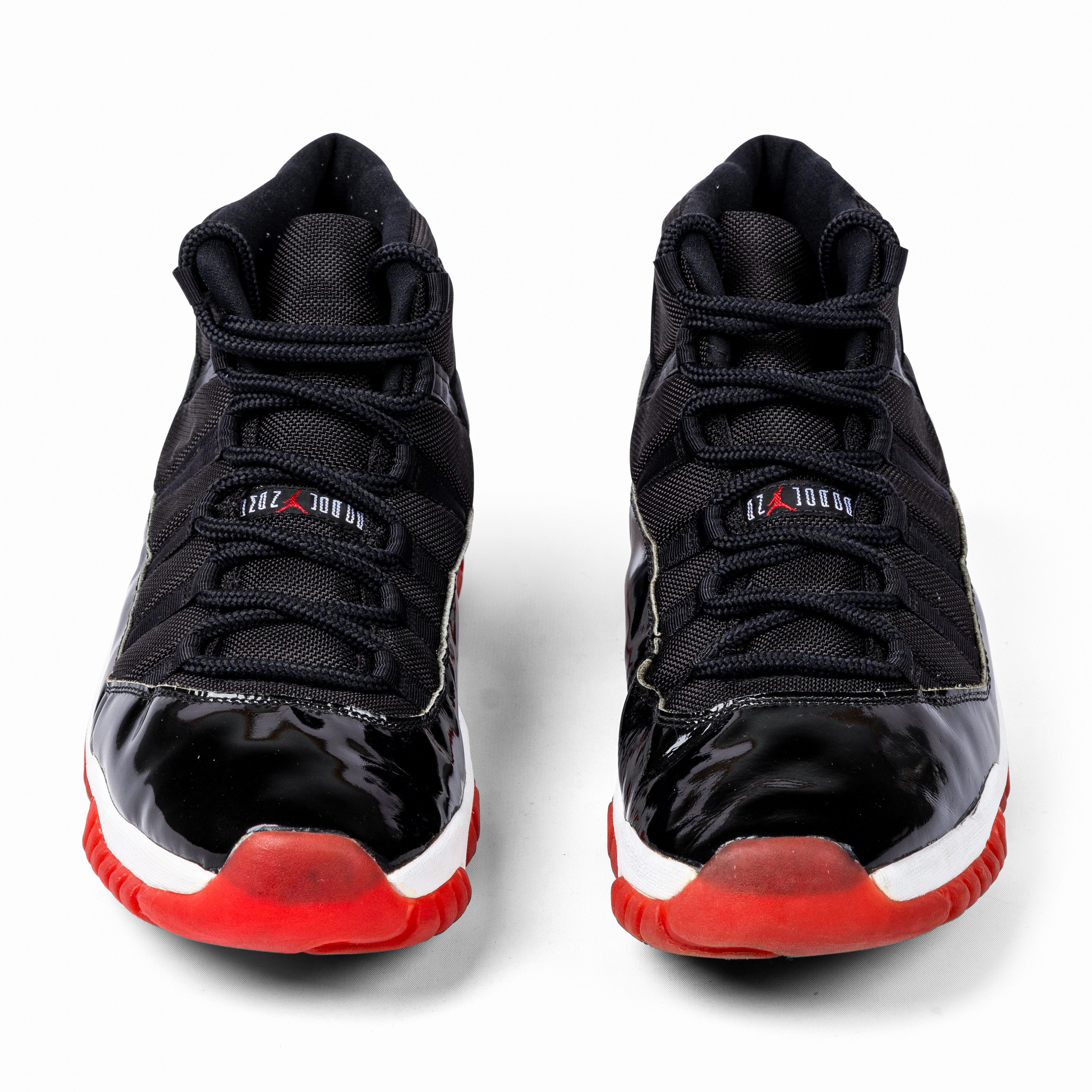 Michael Jordan's 1996 Signed & Game Worn Playoff Air Jordan XI