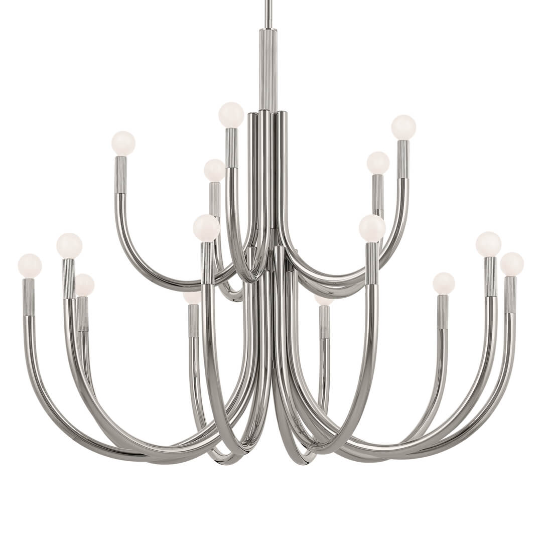 Odensa 2 Light Wall Sconce in Nickel | Kichler Lighting