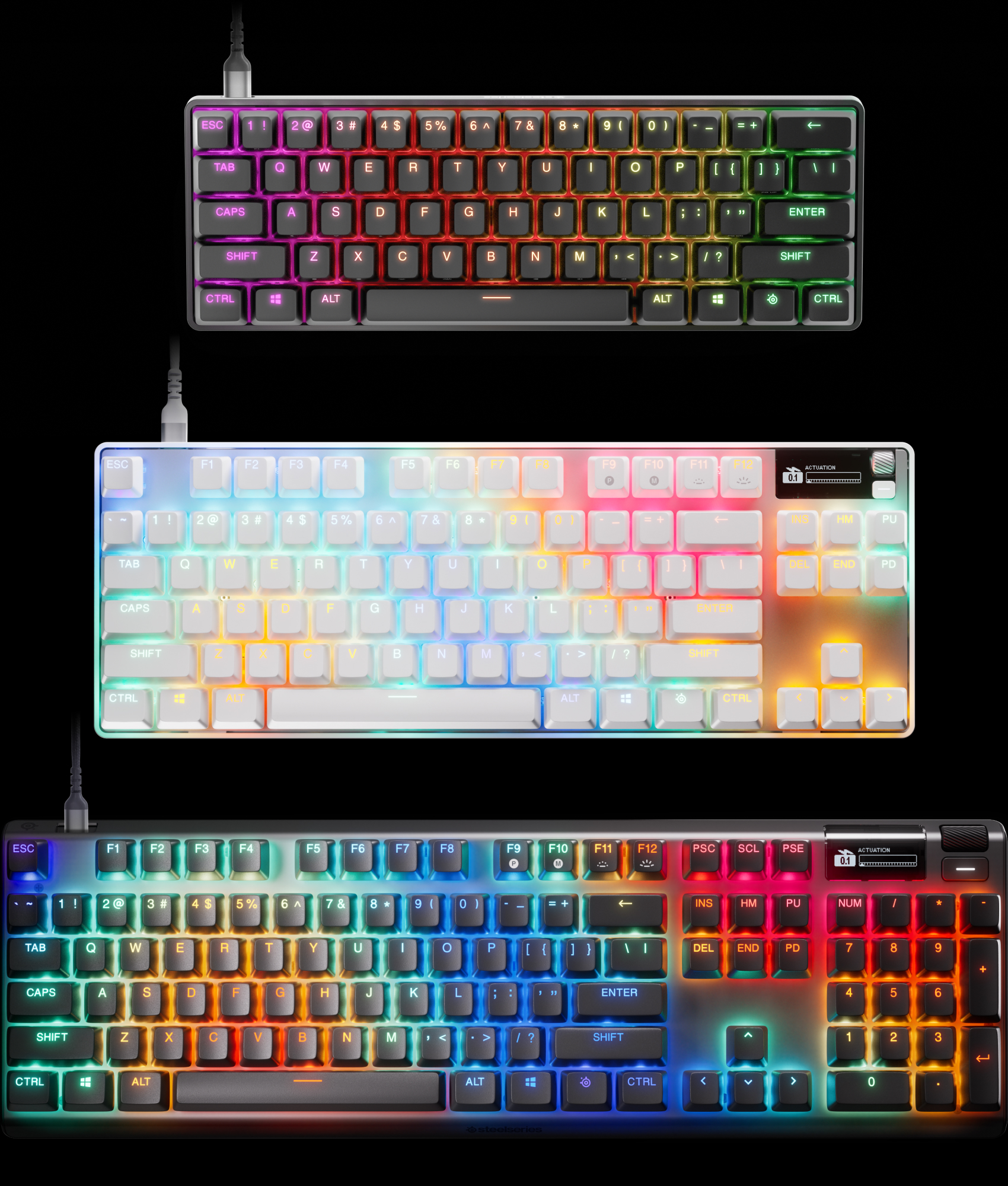 Apex Pro TKL Gen 3 White - US