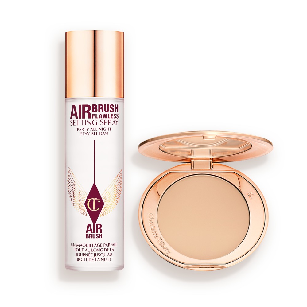 Save 10%: Airbrush Flawless Finish + Set Duo | Charlotte Tilbury