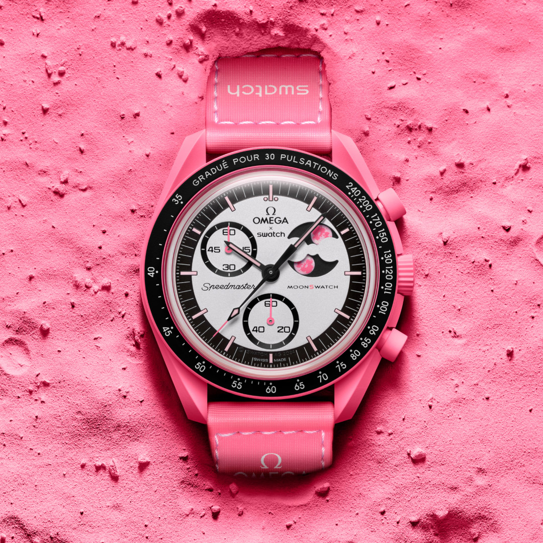 Introducing the Bioceramic MoonSwatch MISSION TO THE PINK