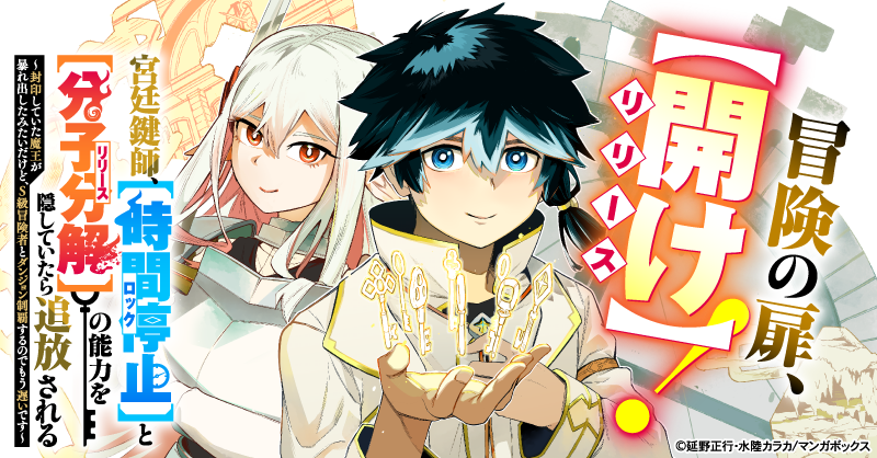 宮廷鍵師、【時間停止（ロック）】と【分子分解（リリース）】の能力を