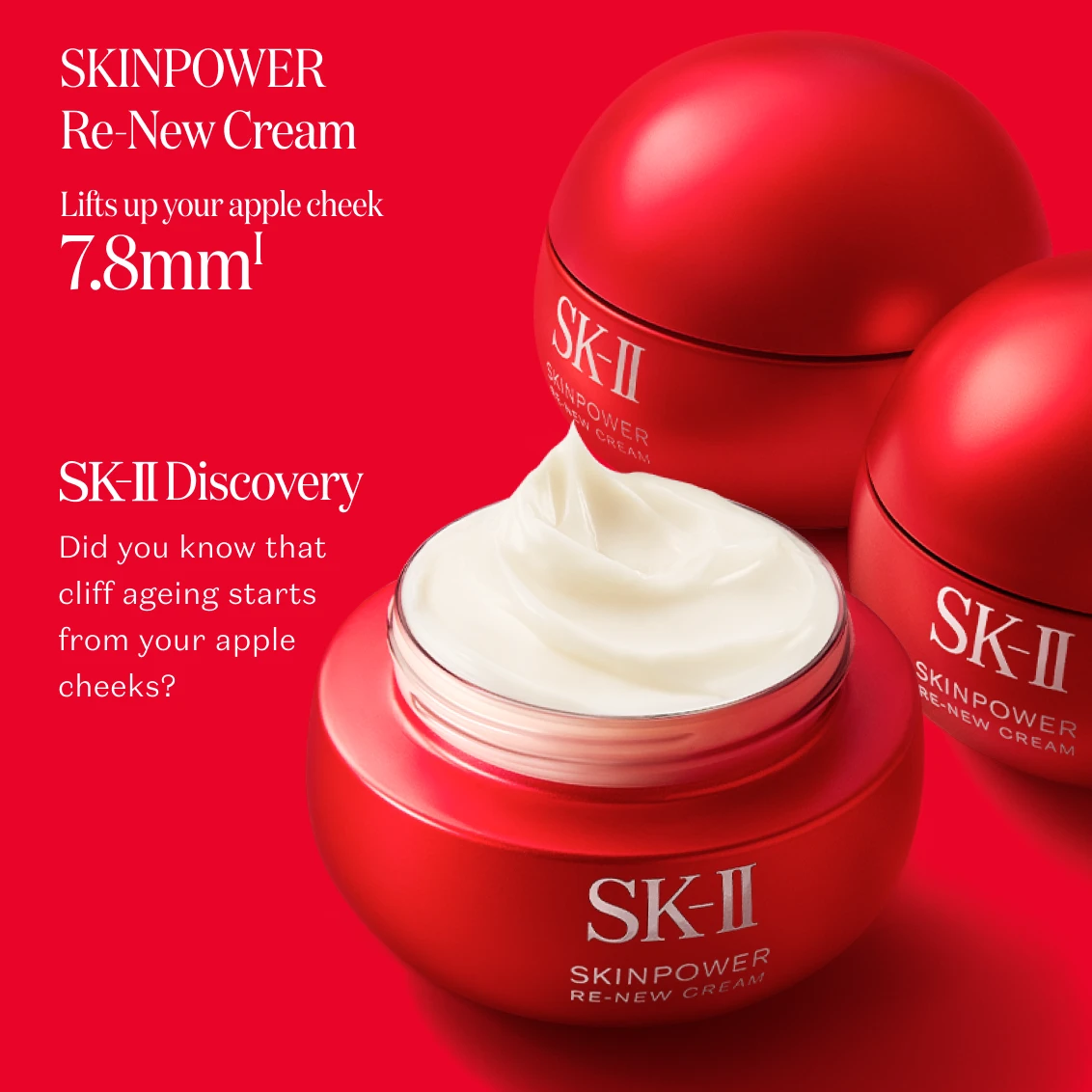 SKINPOWER Re-New Cream / Airy Cream