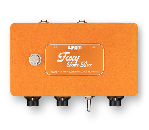 Warm Audio Foxy Tone Box Foxx Tone Machine Fuzz Clone Octave Fuzz