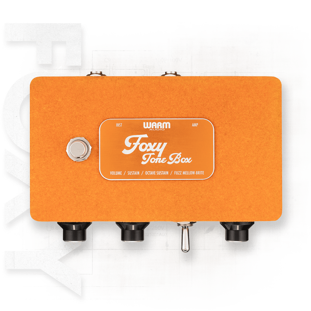 Warm Audio Foxy Tone Box Foxx Tone Machine Fuzz Clone Octave Fuzz