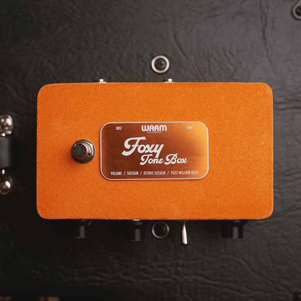 Warm Audio Foxy Tone Box Foxx Tone Machine Fuzz Clone Octave Fuzz