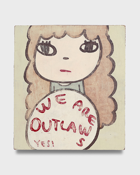 奈良美智 「I Draw the Line」 （BLUM） ｜Tokyo Art Beat