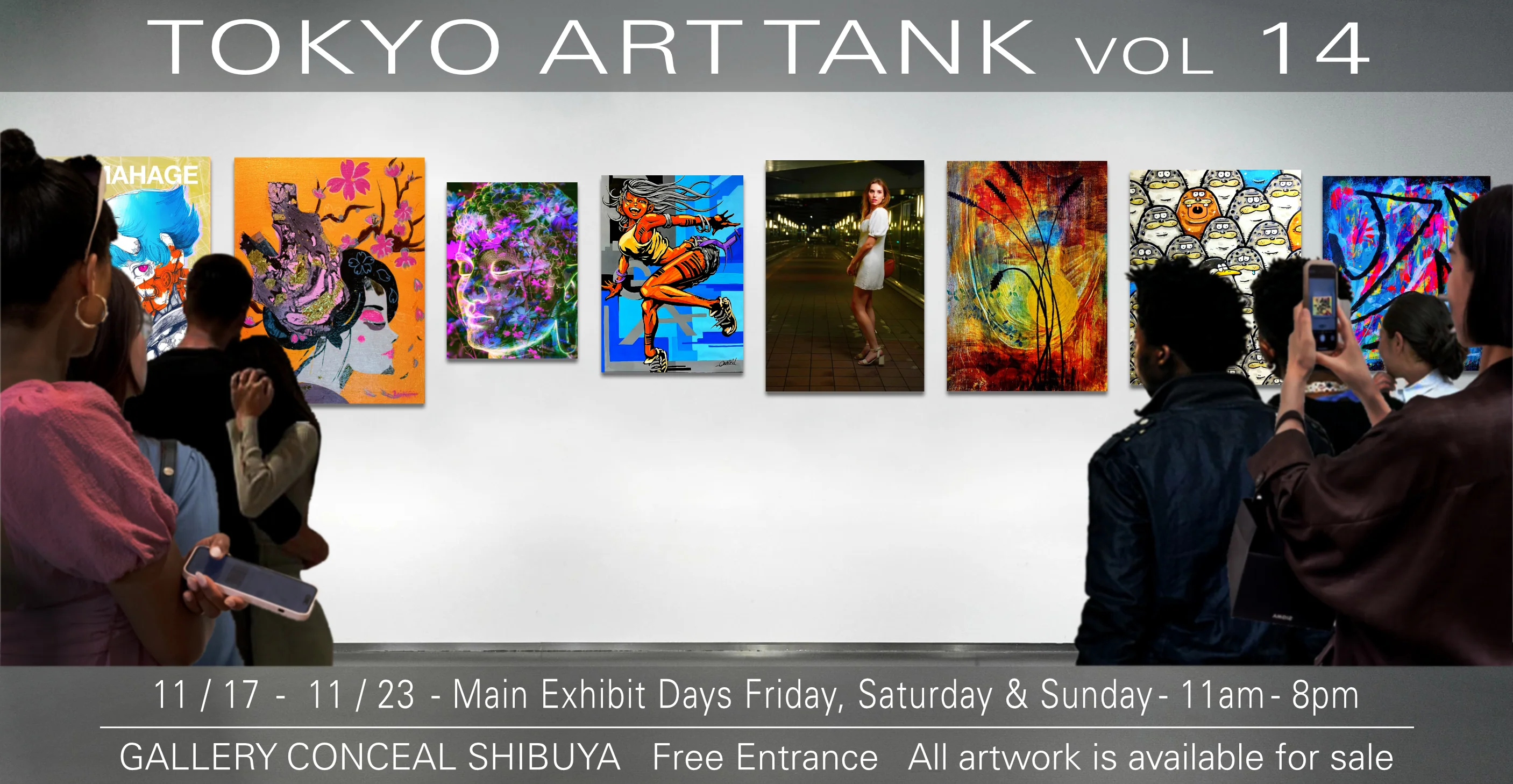 Tokyo Art Tank vol.14」 （Gallery Conceal Shibuya） ｜Tokyo Art Beat