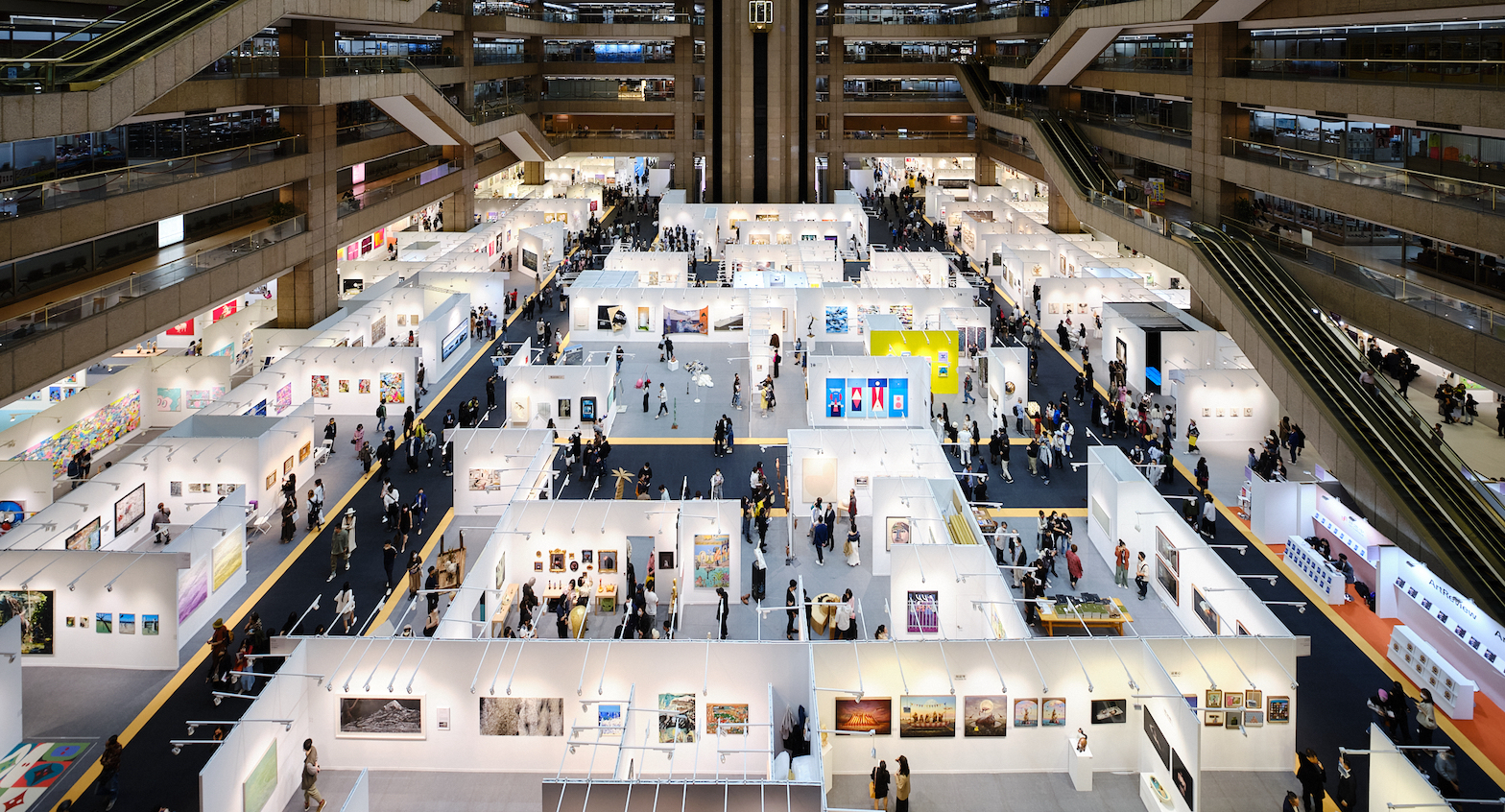 台湾のアートフェア「ART TAIPEI」。 台湾ベースの5つのギャラリーに