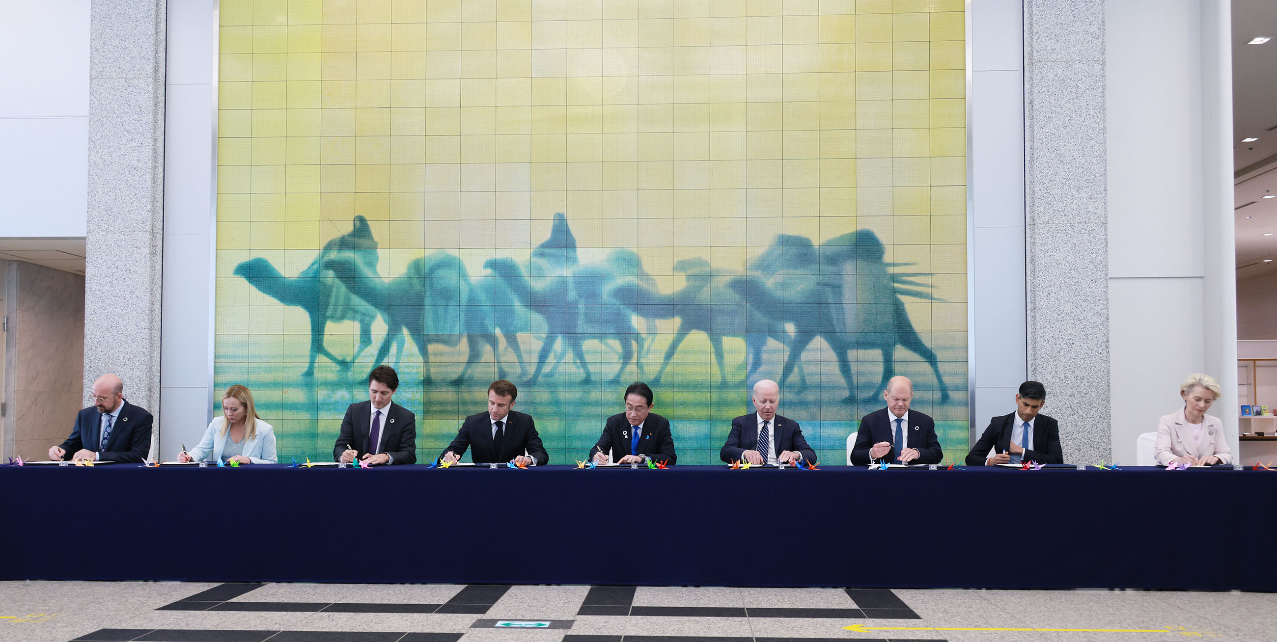 G7広島サミットで平山郁夫の絵は何を意味したか？ 作品メッセージの