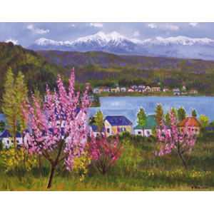 垣内カツアキ 「信州の山と湖」 （アートボックスギャラリー） ｜Tokyo