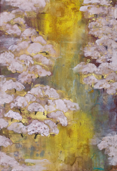 林昭子さんの絵画（油絵） 林昭子さんの絵画（油絵）