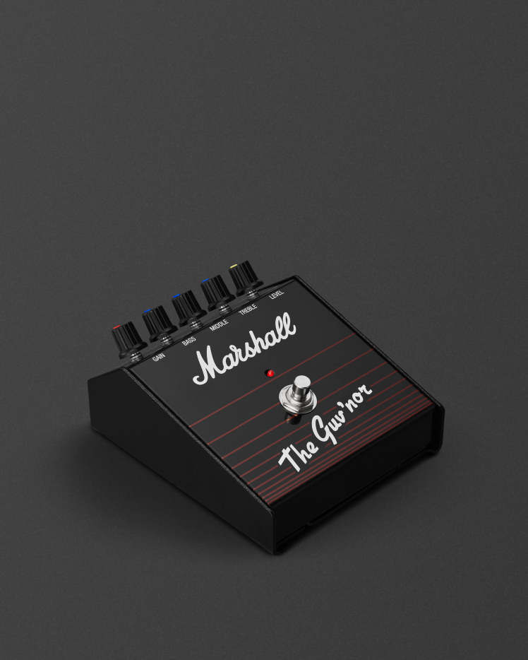 The Guv'nor pedal is ideal for smooth overdriven tones | Marshall.com