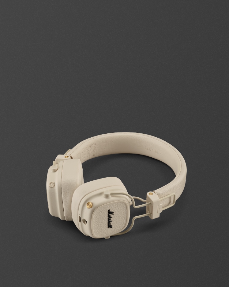 Major V Cream - オンイヤーヘッドホン | Marshall.com