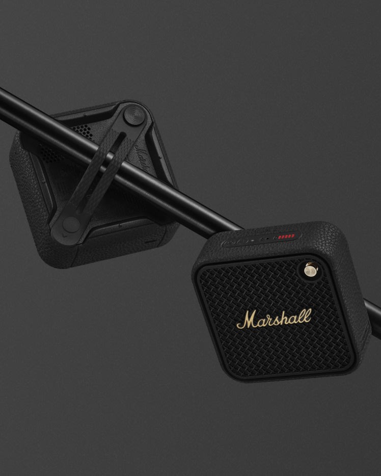Willen II Black and Brass - Portable speaker | Marshall.com