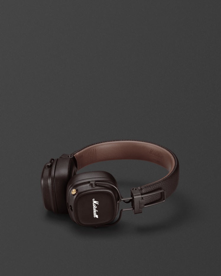 Major IV Brown - オンイヤーヘッドホン | Marshall.com
