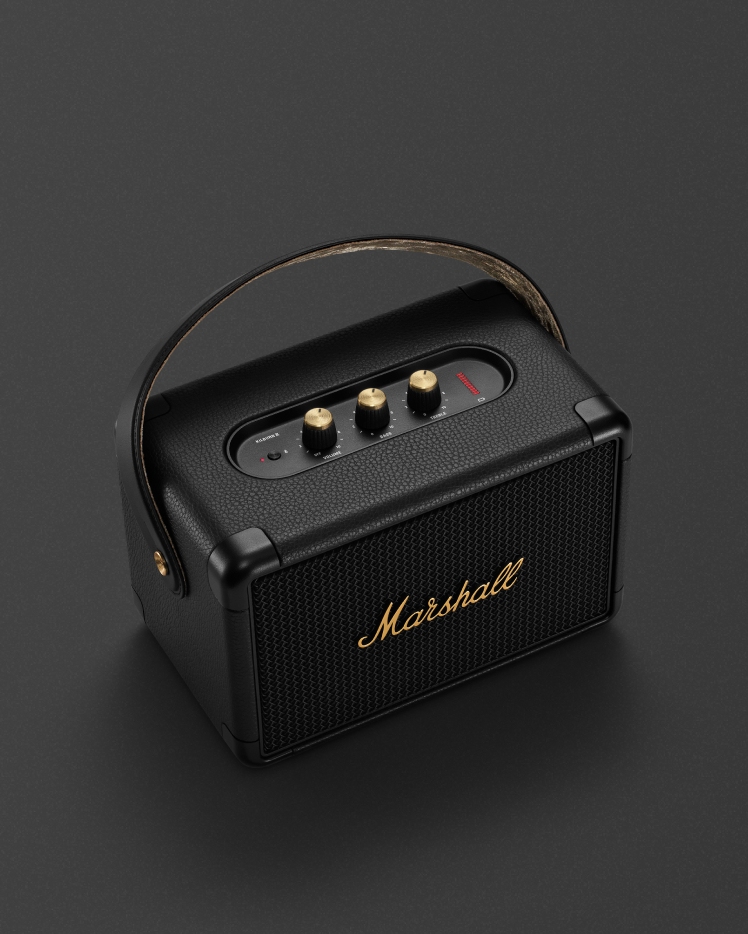 Kilburn II Black and Brass - Portable speaker | Marshall.com