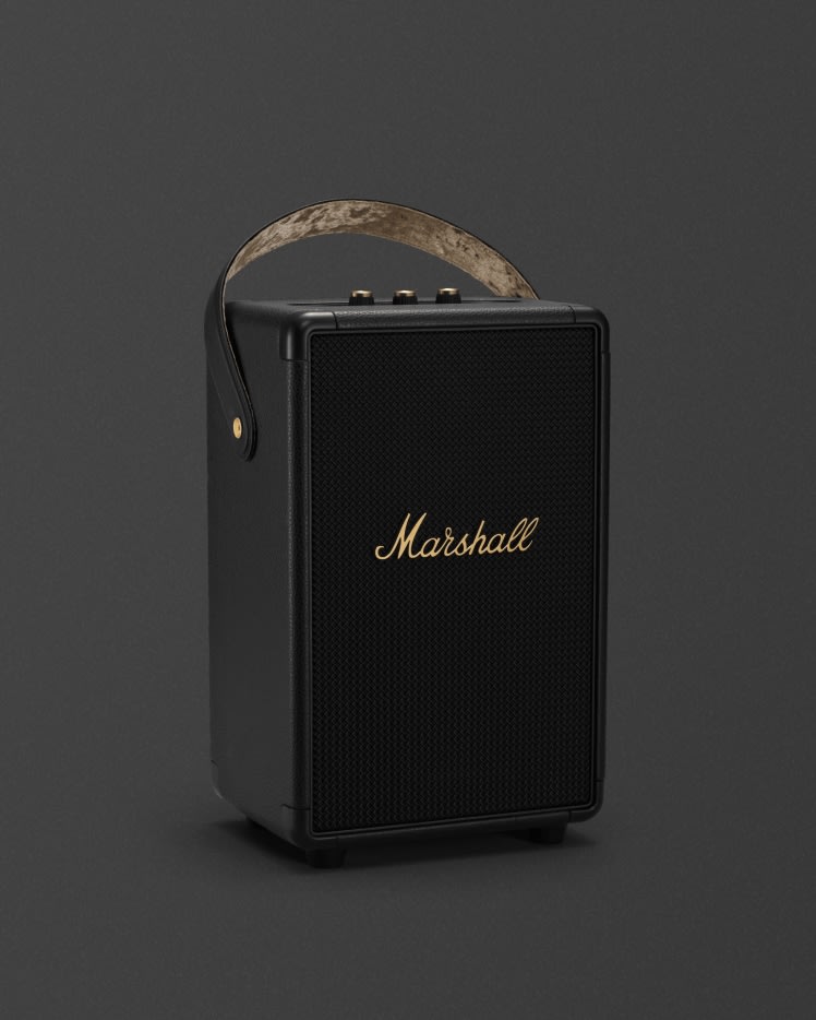 Tufton Black and Brass - ポータブルスピーカー | Marshall.com