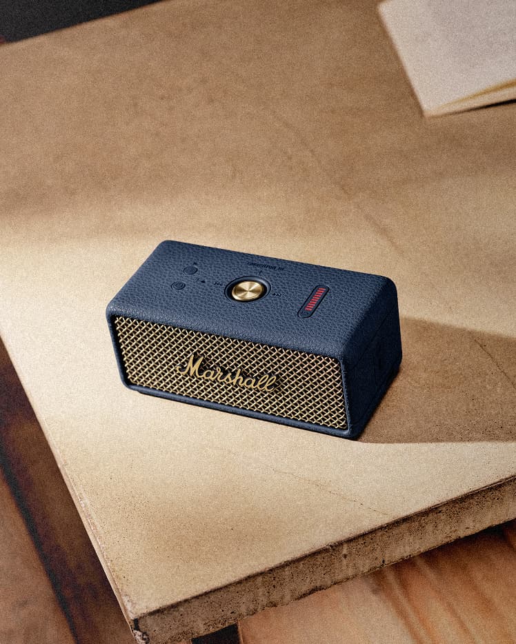 Powerful portable speaker with over 32 hours of playtime
