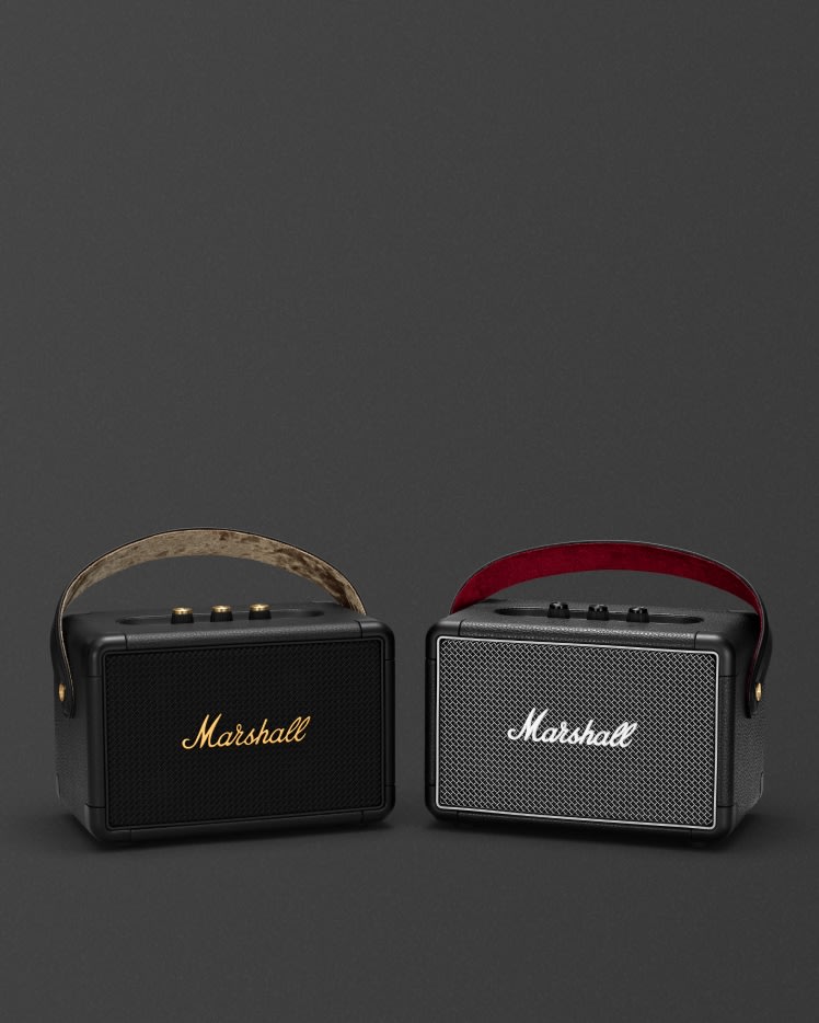 Kilburn II Black and Brass - Portable speaker | Marshall.com